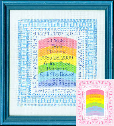 Baby Sampler Cross Stitch | eBay