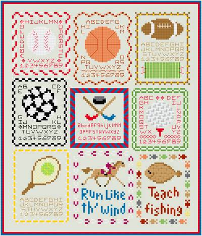 Cross Stitch: Professional Sports cross stitch patterns, mlb