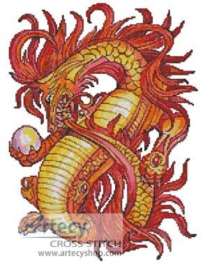 Dragon Cross Stitch Home and Garden - Shopping.com